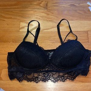 Sexy black Windsor bralette